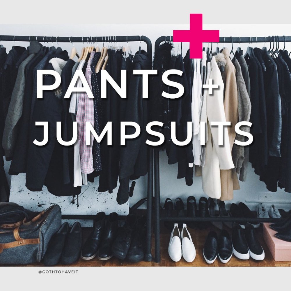 Pants + Jumpsuits